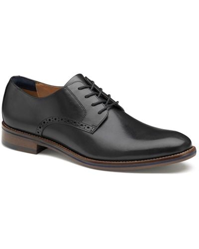 Johnston & Murphy Conard 2.0 Plain Toe Dress Shoes - Black
