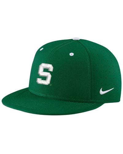 Nike Michigan State Spartans St. Patrick's Day True Fitted Performance Hat - Green