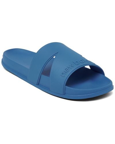 New Balance 200 Slide Sandals From Finish Line - Blue