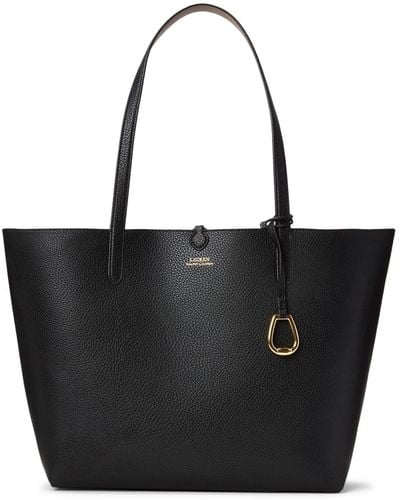 Lauren by Ralph Lauren Large Reversible Tote Bag - Black