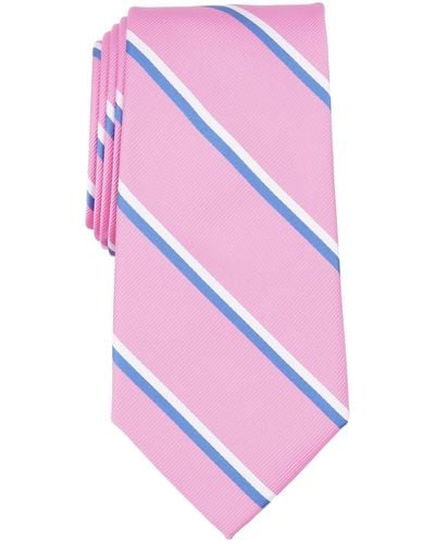 Club Room Irving Stripe Tie - Pink