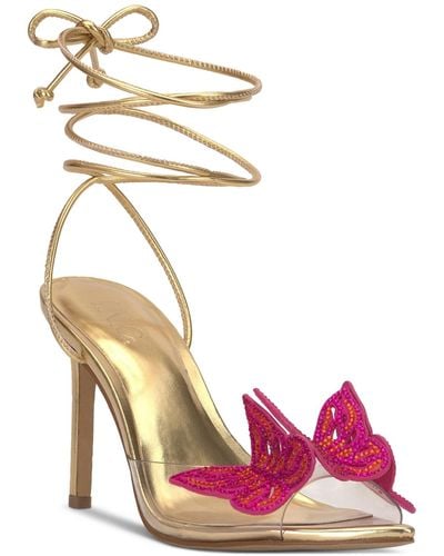 INC International Concepts Annalise Butterfly Sandals - Pink