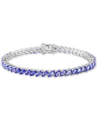 Effy Effy Tanzanite Marquise Tennis Bracelet (12-1/3 Ct. T.w. - Blue