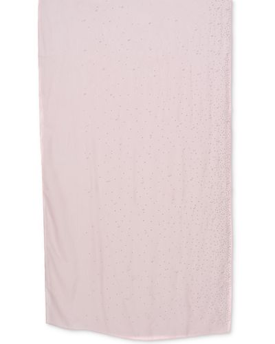 INC International Concepts Embellished Wrap Scarf - Pink