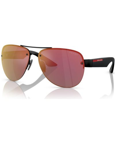 Prada Linea Rossa Sunglasses - Red