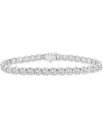 Macy's diamond shop illusion tennis bracelet