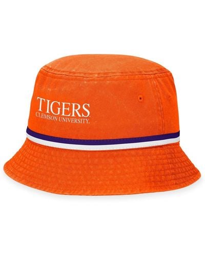 Top Of The World Clemson Tigers Ace Bucket Hat - Orange