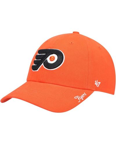 '47 Philadelphia Flyers Team Miata Clean Up Adjustable Hat - Orange