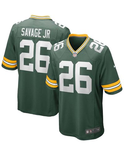 Nike Darnell Savage Jr. Bay Packers Game Team Jersey - Green