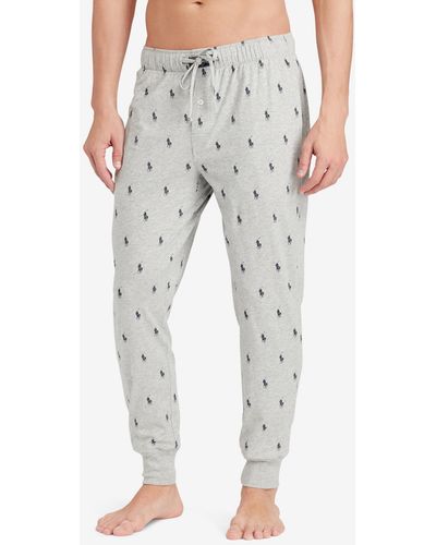 Polo Ralph Lauren Cotton Sleep jogger Pants - Gray