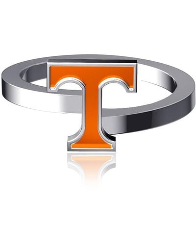 Dayna Designs Tennessee Volunteers Bypass Enamel Ring - White