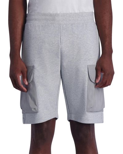 Karl Lagerfeld French Terry Shorts - Gray