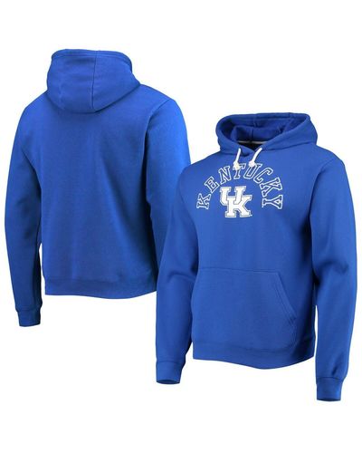 League Collegiate Wear Kentucky Wildcats Seal Neuvo Essential Fleece Pullover Hoodie - Blue