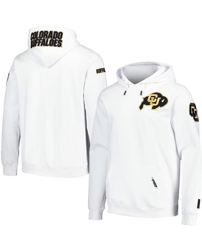 Pro Standard Colorado Buffaloes Classic Pullover Hoodie - White