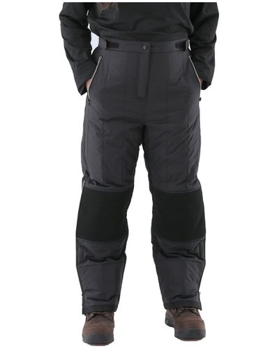 Refrigiwear Insulated Quilted Pants - Black