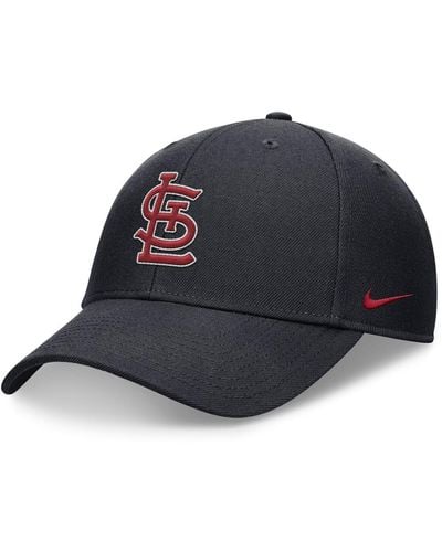 Nike St. Louis Cardinals Evergreen Club Performance Adjustable Hat - Blue