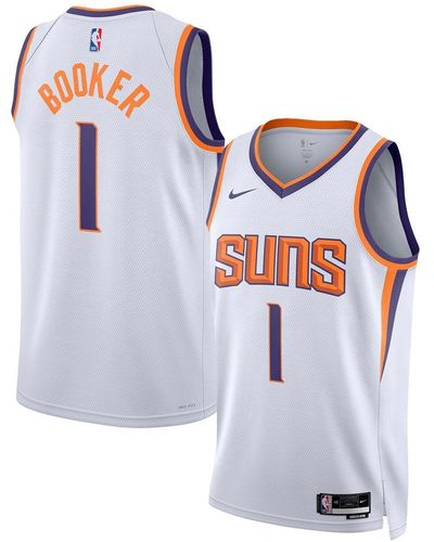 Nike And Devin Booker Phoenix Suns Swingman Jersey - White