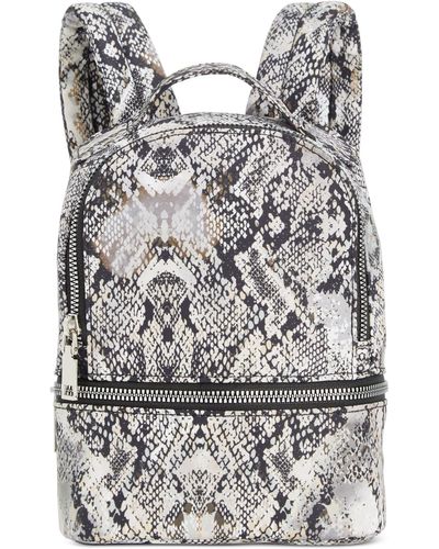 I.N.C. International Concepts Karissaa Faux Leather Small Backpack, Created for Macy's - Black Glaze