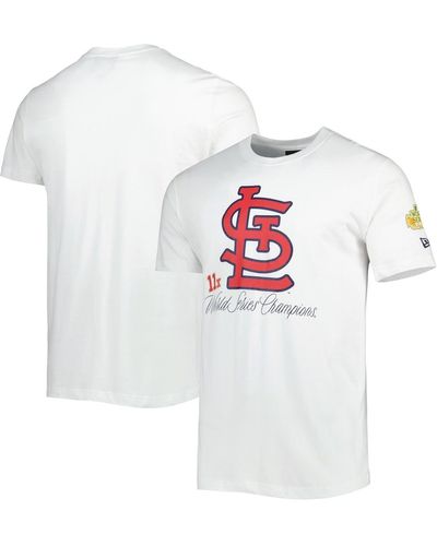 KTZ St. Louis Cardinals Historical Championship T-shirt - White