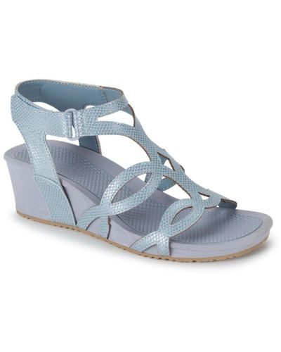 BareTraps Raeanne Wedge Sandals - Blue