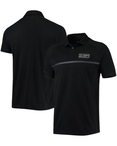 Levelwear St. Louis Cardinals Sector Raglan Polo Shirt - Black