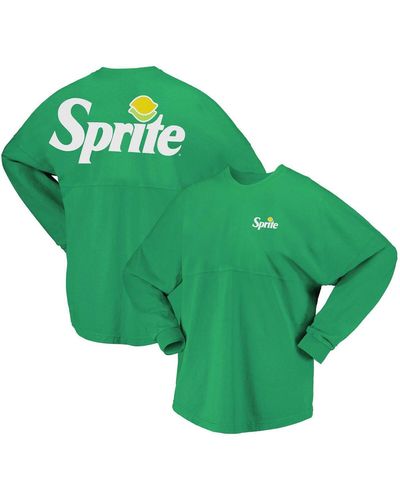 Spirit Jersey And Sprite Long Sleeve T-shirt - Green