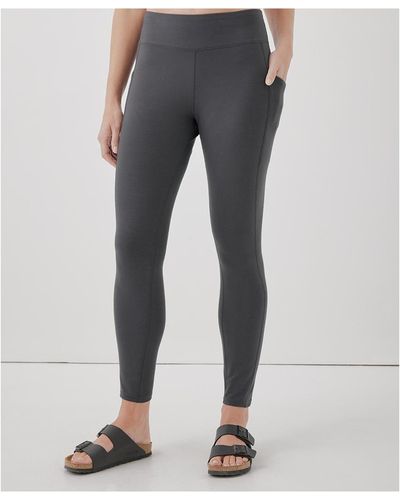 Pact Purefit Pocket legging Made With Cotton - Blue
