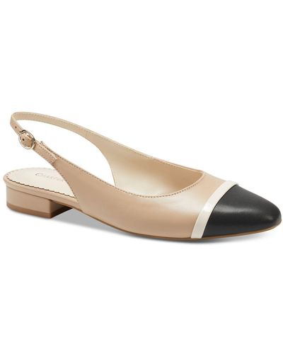 Charter Club Avril Slingback Flats, Created For Macy's - Natural