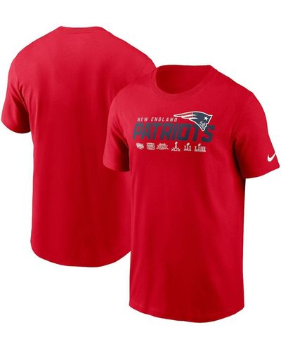 Nike New England Patriots Local Essential T-shirt - Red