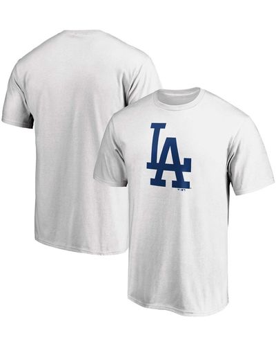 Fanatics Los Angeles Dodgers Official Logo T-shirt - White