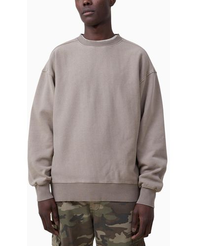 Cotton On Oversized Fleece Sweater - Gray