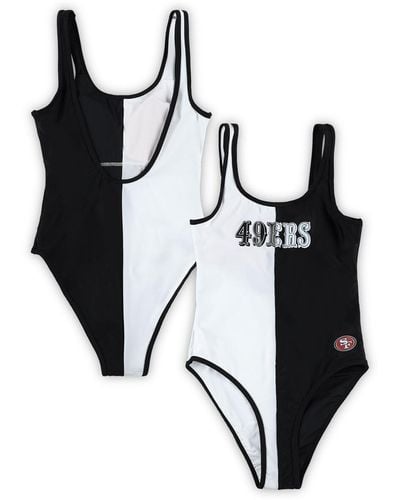 G-III 4Her by Carl Banks San Francisco 49ers Last Stand One-piece Swimsuit - Black