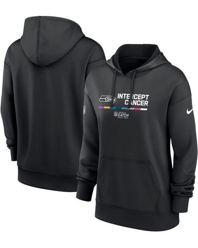Nike Black Philadelphia Eagles 2022 Nfl Crucial Catch Therma Performance Pullover Hoodie