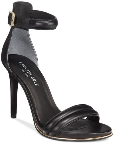 Kenneth Cole Women's Brooke Two-piece Strappy Sandals - Black
