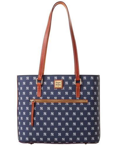 Dooney & Bourke New York Yankees Signature Shopper Purse - Blue