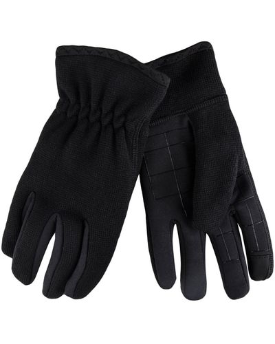Levi's Touchscreen Heathered Knit Gloves - Black
