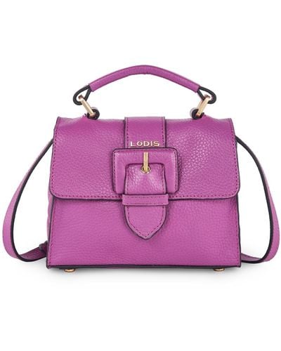 Lodis Addison Top Handle Bag - Purple