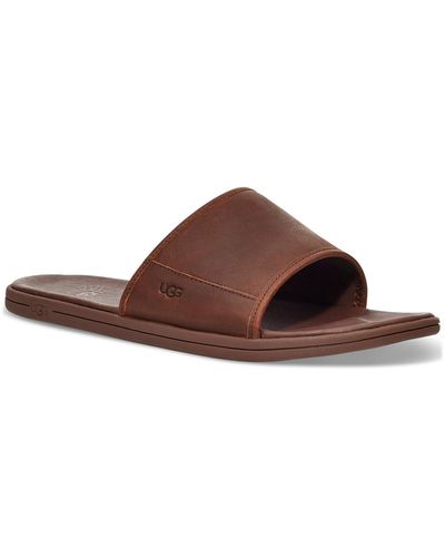UGG Seaside Slide Slip-on Sandals - Brown
