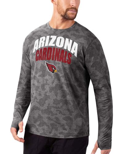 MSX by Michael Strahan Arizona Cardinals Camo Performance Long Sleeve T-shirt - Gray