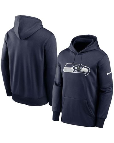 Denver Broncos Nike Fan Gear Primary Logo Therma Performance Pullover  Hoodie - Navy