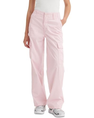 Levi's '94 baggy Cotton High Rise Cargo Pants - Pink