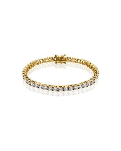 OMA THE LABEL Tennis Collection 4mm Bracelet - Metallic