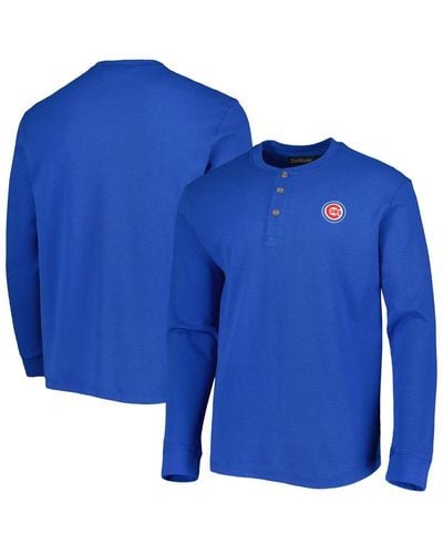 Dunbrooke Chicago Cubs Maverick Long Sleeve T-shirt - Blue