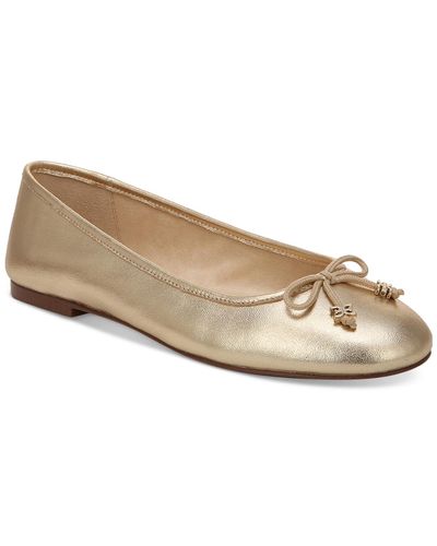 Sam Edelman Felicia Luxe Ballet Flats - White