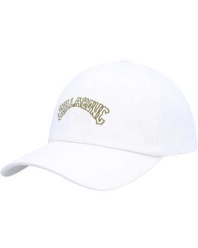 Billabong Dad Cap Adjustable Hat - White