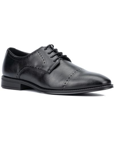Xray Jeans Dionis Cap Toe Oxford Shoes - Black