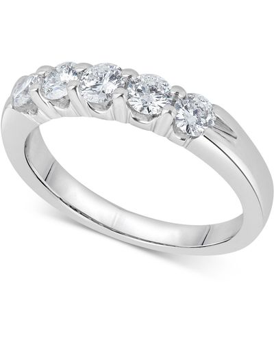 Macy's Diamond Five-stone Ring (3/4 Ct. T.w. - White