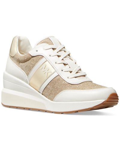 Michael kors deals sneaker gold