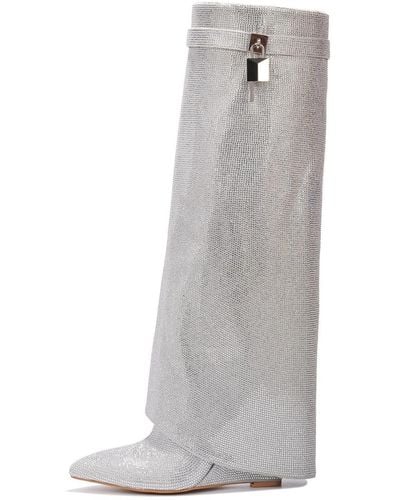 Cape robbin cheap white boots
