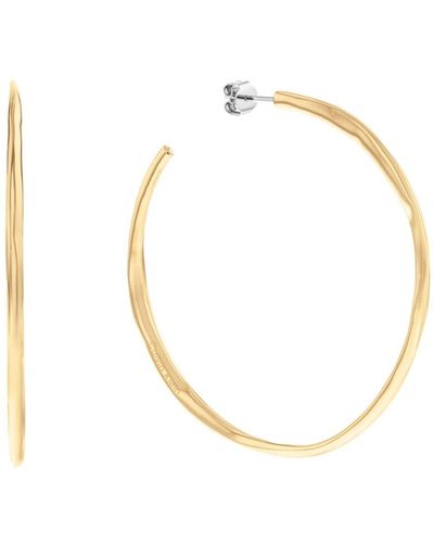 Calvin Klein Hoop Earrings - Metallic